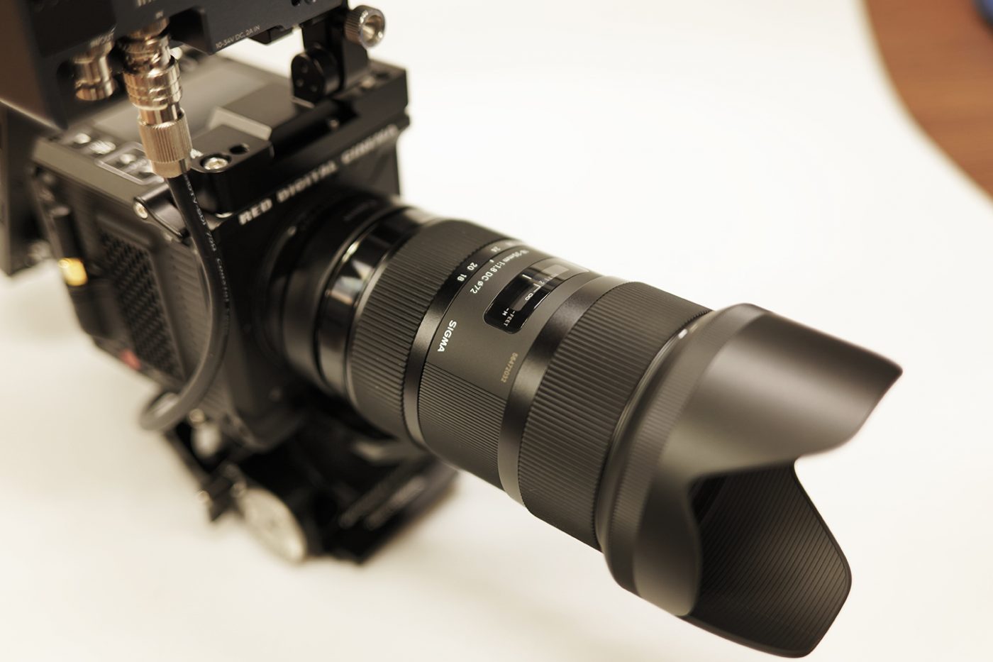 SIGMA EFマウント18-35mmF1.8 DC HSM Canon 72mm｜撮影機材レンタル 