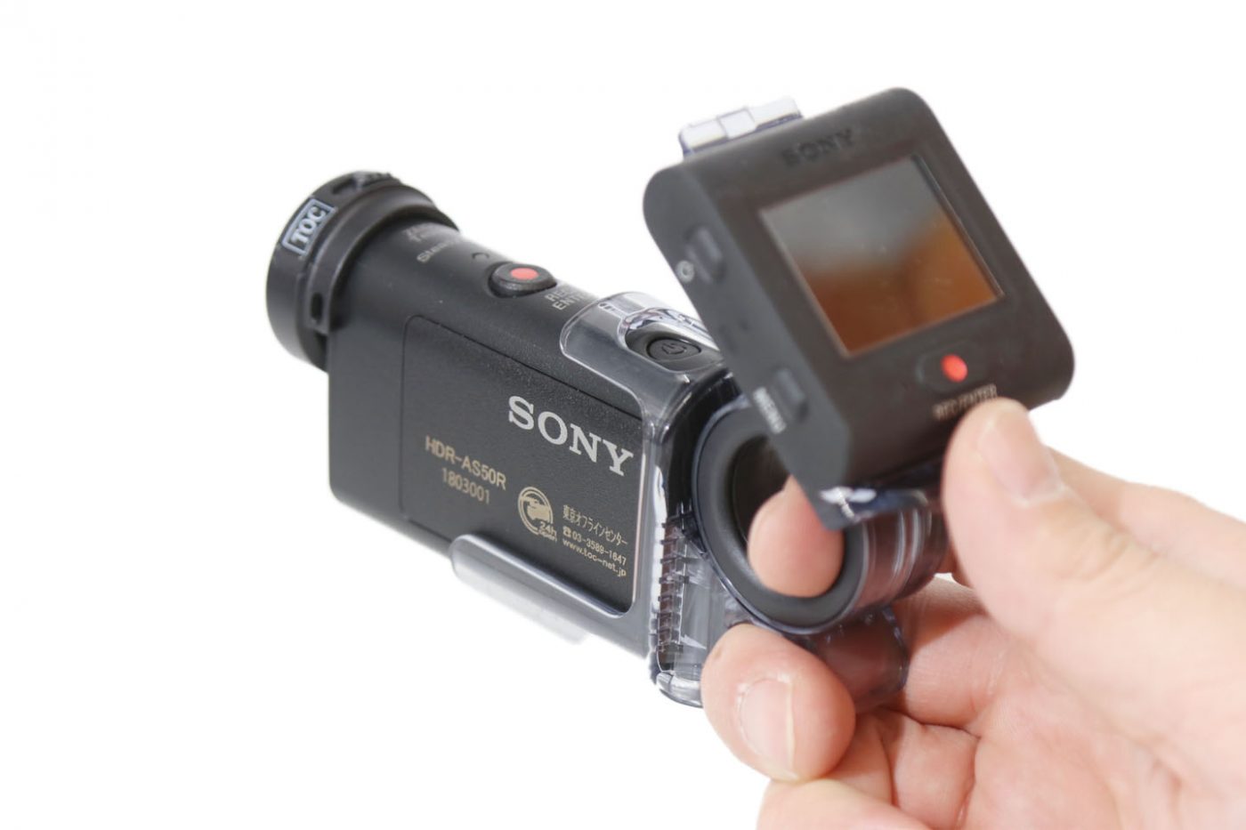 SONY アクションカム (HDR-AS50R)｜撮影機材レンタルからポスプロ・MA作業まで24時間安心サポート | 東京オフラインセンター