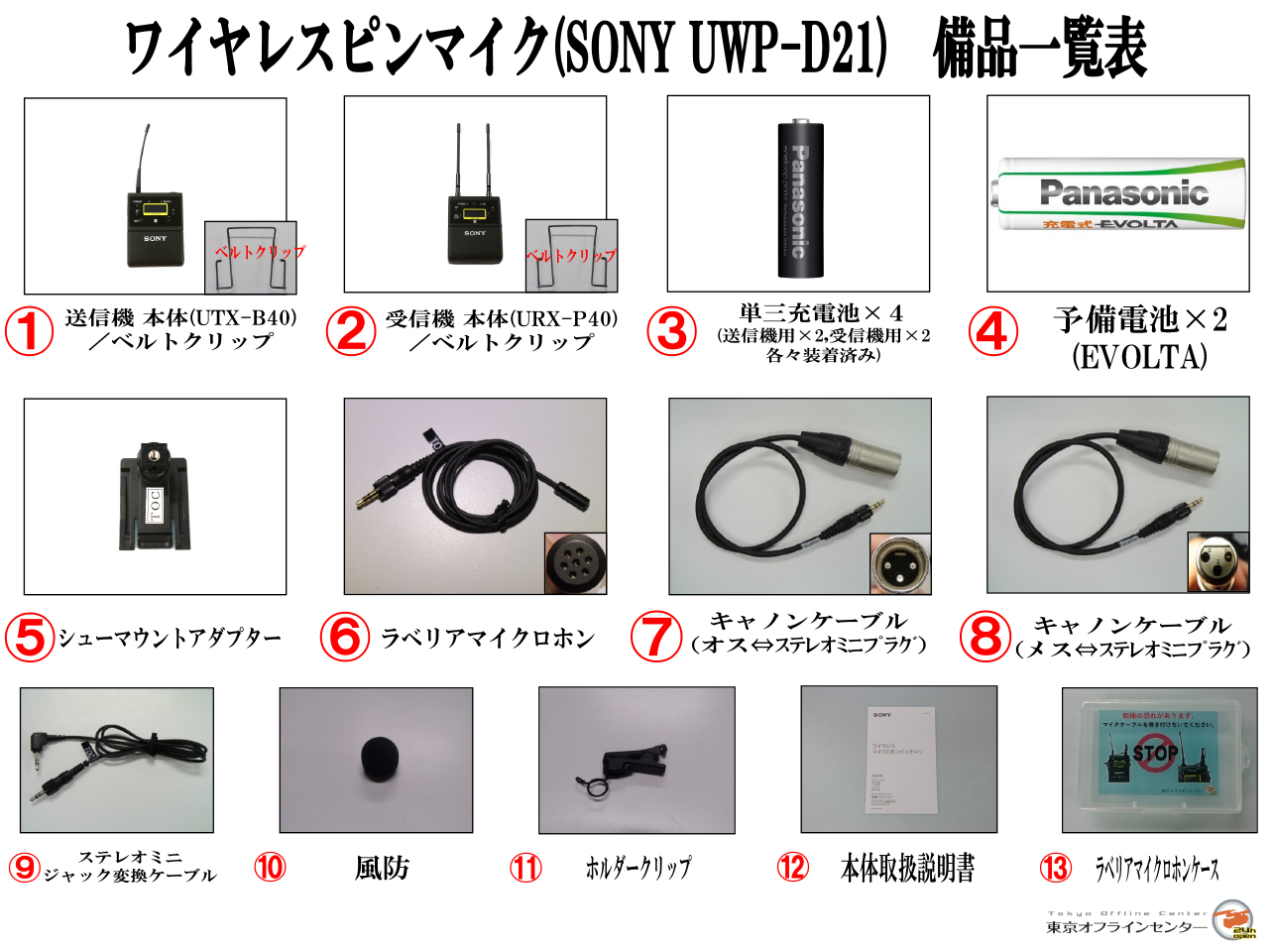 SONY UWP-D21｜デジタイズから機材レンタルなどオフライン編集の総合