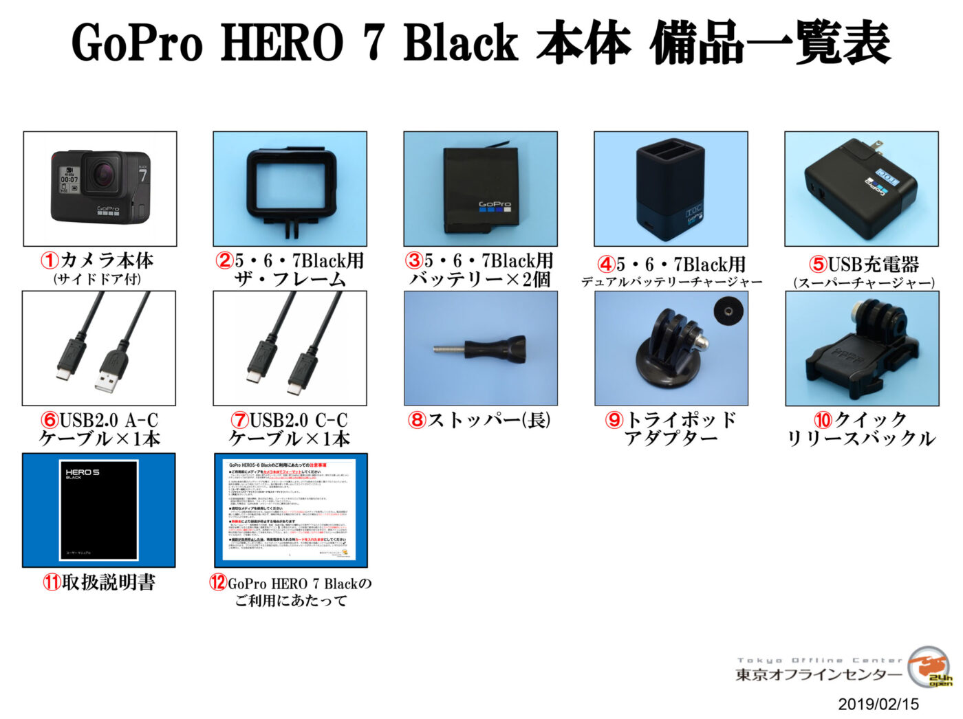 GoPro HERO7 Black｜撮影機材レンタルからポスプロ・MA作業まで時間