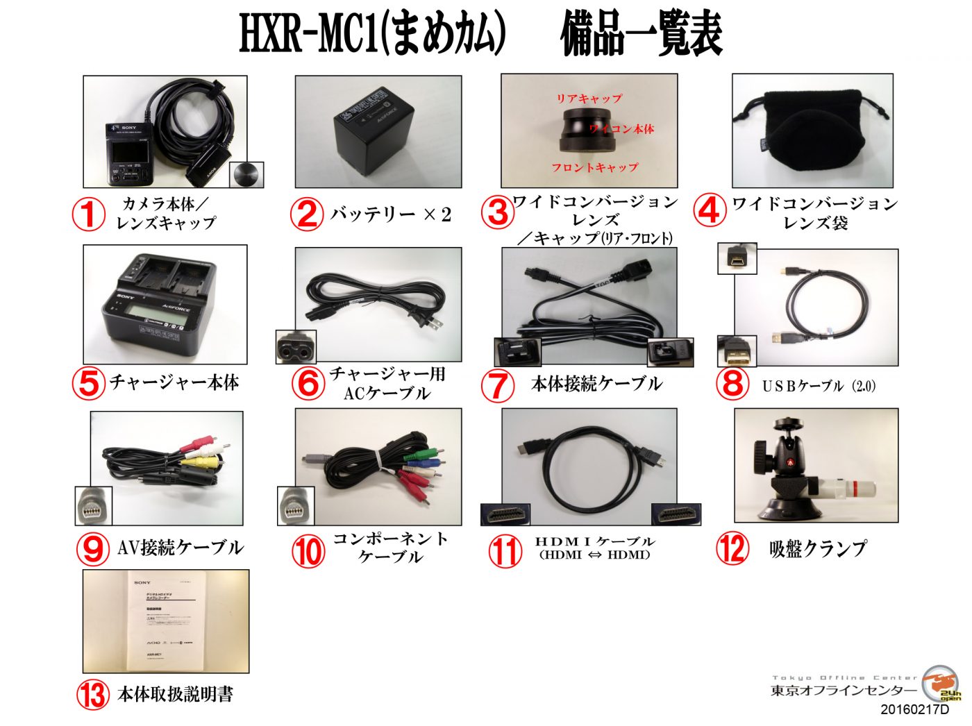 ソニー SONY デジタルHDビデオカメラレコーダー HXR-MC1