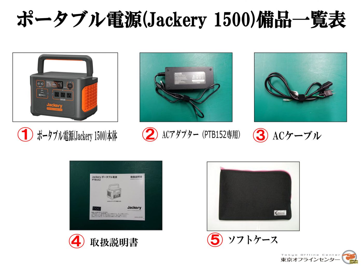 Jackery ポータブル電源 1500 　2回使用